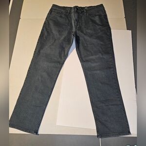 Men's Gray Athletic Fit Denim Pant 38x30 Goodfellow